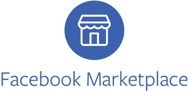 Facebook Marketplace logo with storefront icon